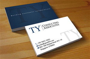 Diseño de Tarjeta de Presentación por Hardcore Design para TY Consulting Associates Pte Ltd | Diseño: #3904049