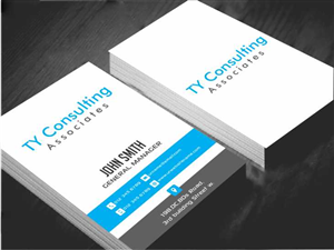 Visitenkarten-Design von AwsomeD für TY Consulting Associates Pte Ltd | Design: #3853486