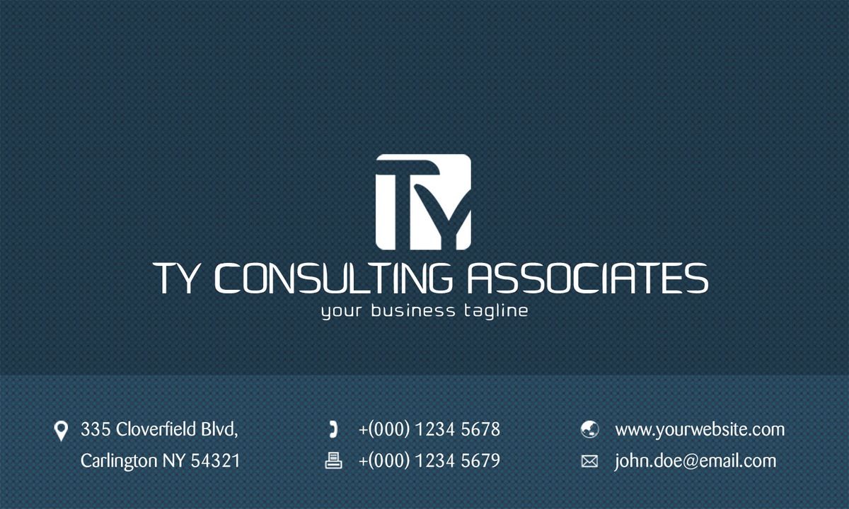 Business Card Design by Jawidjo for TY Consulting Associates Pte Ltd | Design #3852779