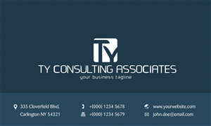 Visitenkarten-Design von Jawidjo für TY Consulting Associates Pte Ltd | Design: #3852779