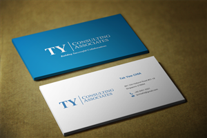 Diseño de Tarjeta de Presentación por maylo para TY Consulting Associates Pte Ltd | Diseño: #3873963