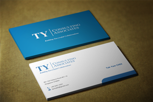Visitenkarten-Design von maylo für TY Consulting Associates Pte Ltd | Design: #3873989