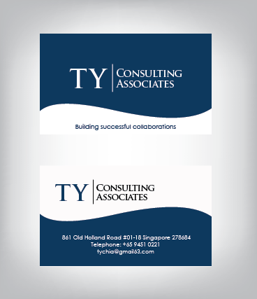 Business Card Design by romy for TY Consulting Associates Pte Ltd | Design #3900831