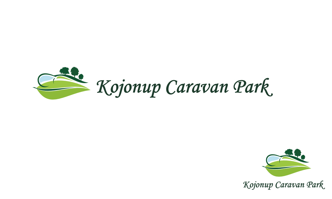 Logo Design by GeorgeLogoDesign for  Kojonup Caravan Park | Design #3817688