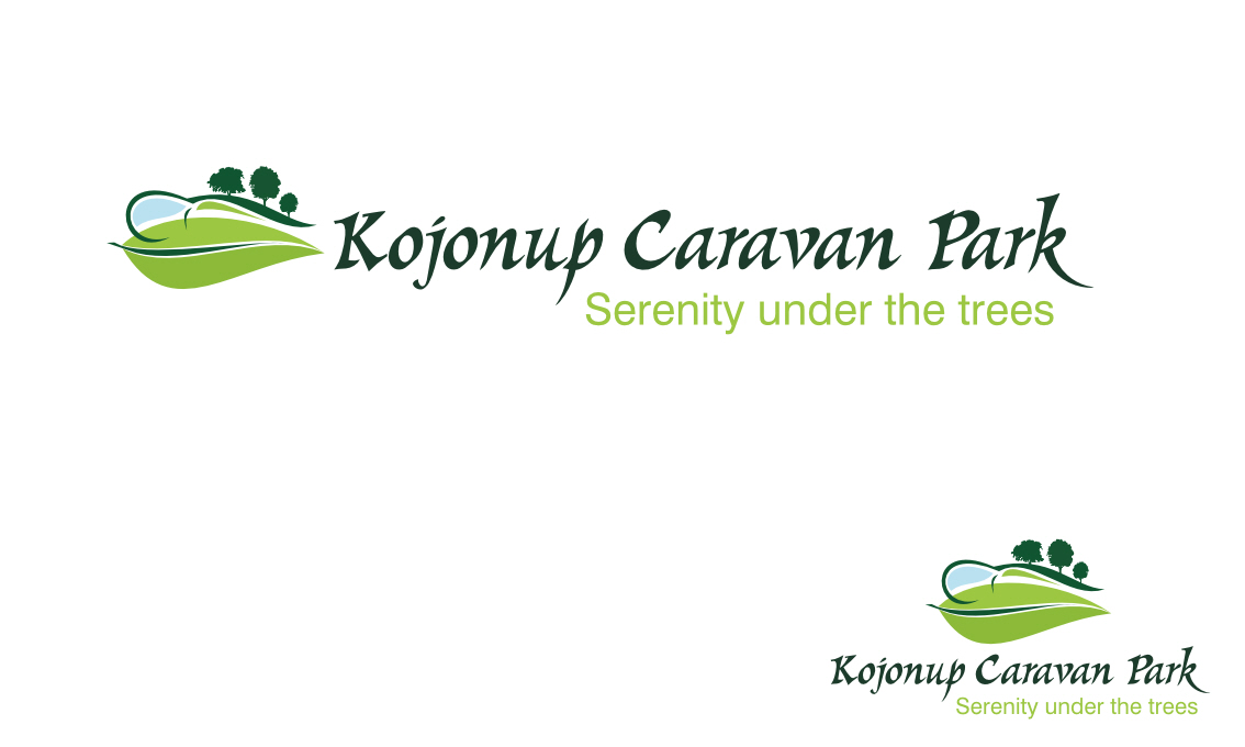 Logo Design by GeorgeLogoDesign for  Kojonup Caravan Park | Design #3835951