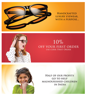 Banner Ad Design by TedAtkinson for Premium Eyewear Ltd | Design: #3825476