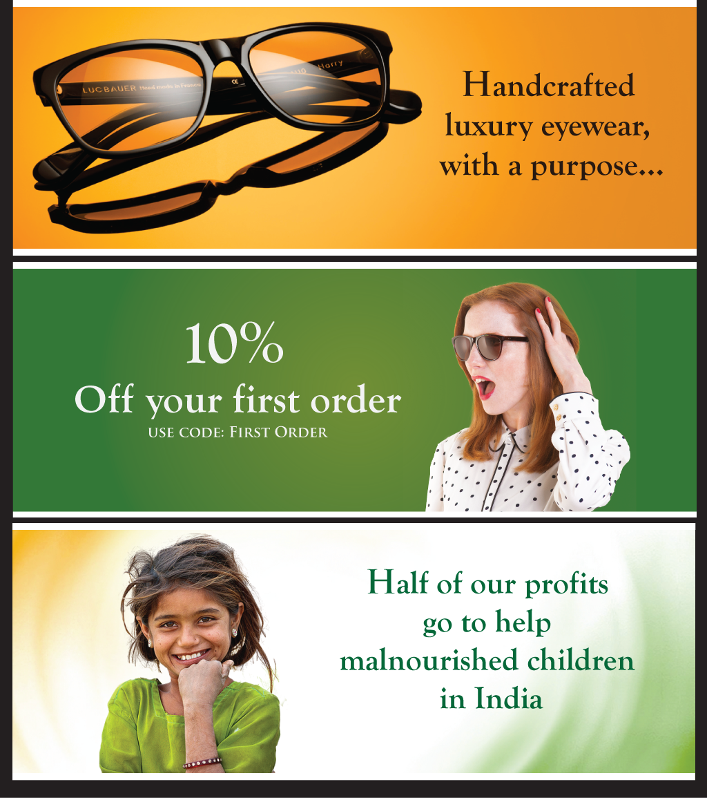 Banner Ad Design by TedAtkinson for Premium Eyewear Ltd | Design #3864676