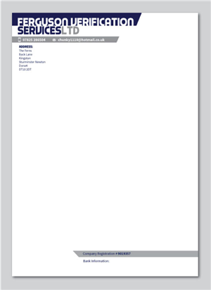 Letterhead Design by Winterbird  for this project | Design: #3843340