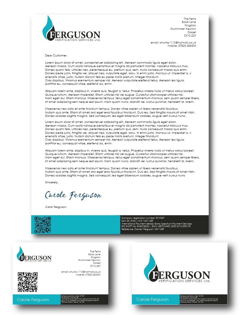 Letterhead Design by nvisiondesign.co.uk for this project | Design #3890956