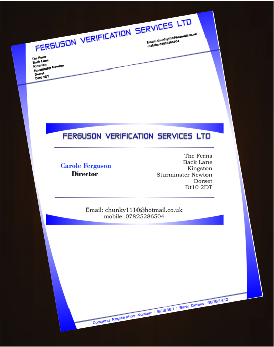 Letterhead Design by Digital Sharp for this project | Design #3885307