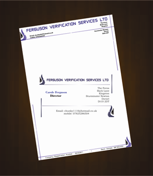 Letterhead Design by Digital Sharp for this project | Design: #3885327