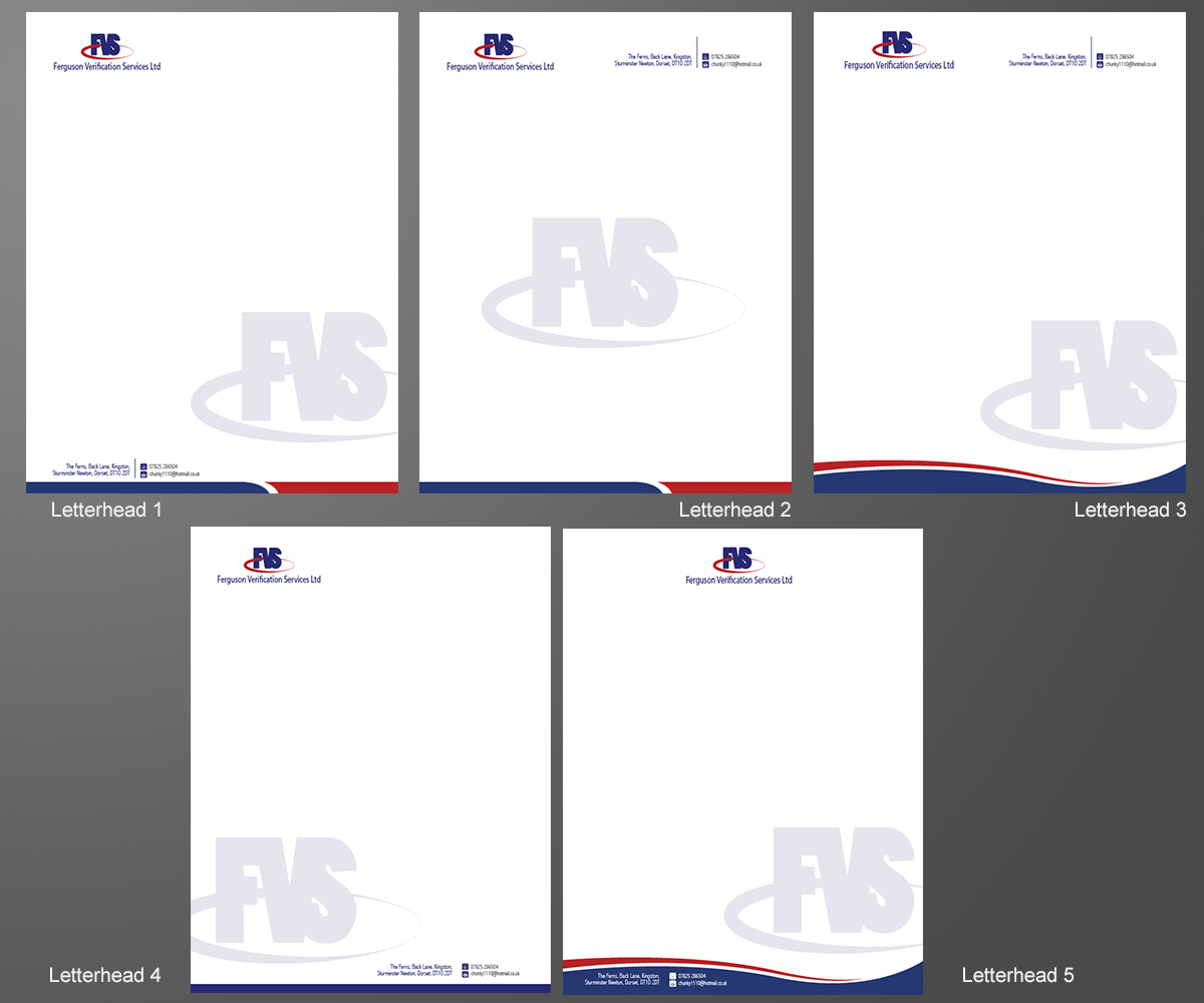 Letterhead Design by kousik for this project | Design #3882177