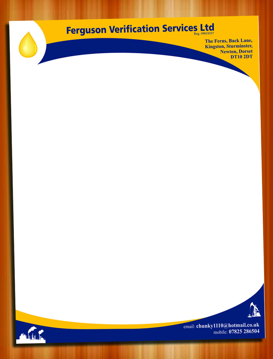 Letterhead Design by Shiny Design for this project | Design #3885005