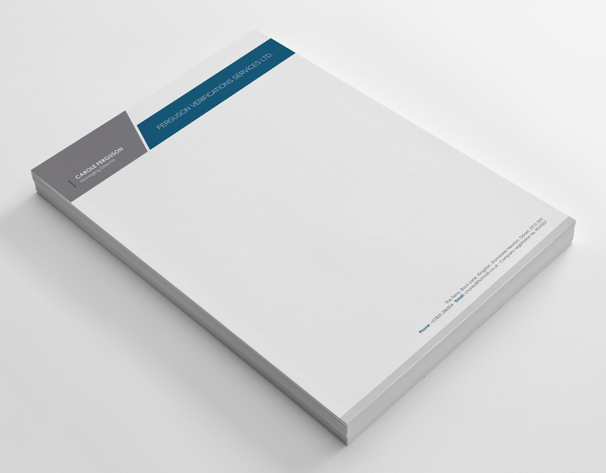 Letterhead Design by logodentity for this project | Design #3887943
