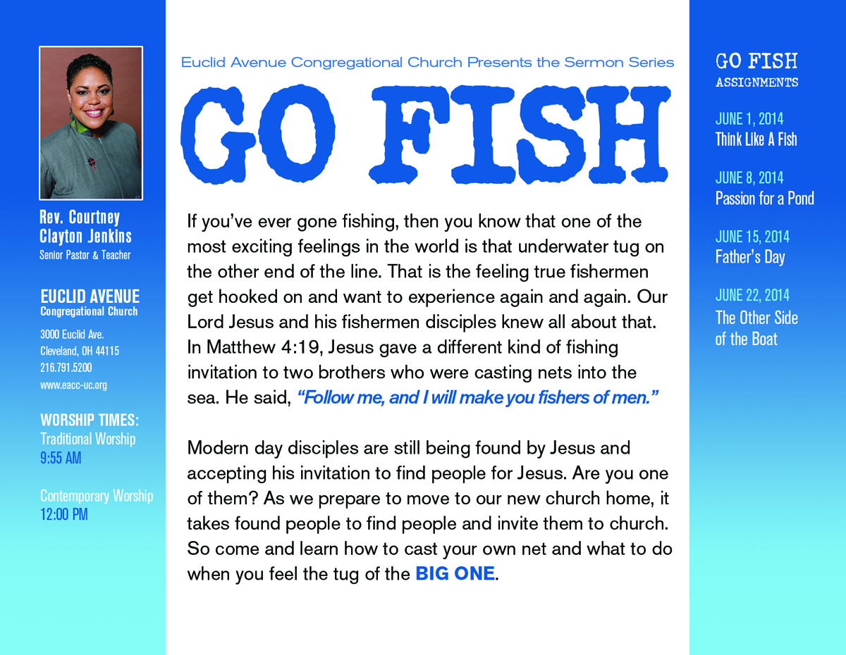 Postcard Design by Stick42 for Euclid Avenue Congregational Church | Design #3834994