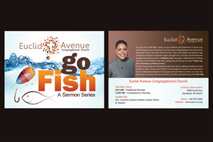 Diseño de Postal por NatPearlDesigns para Euclid Avenue Congregational Church | Diseño: #3830118