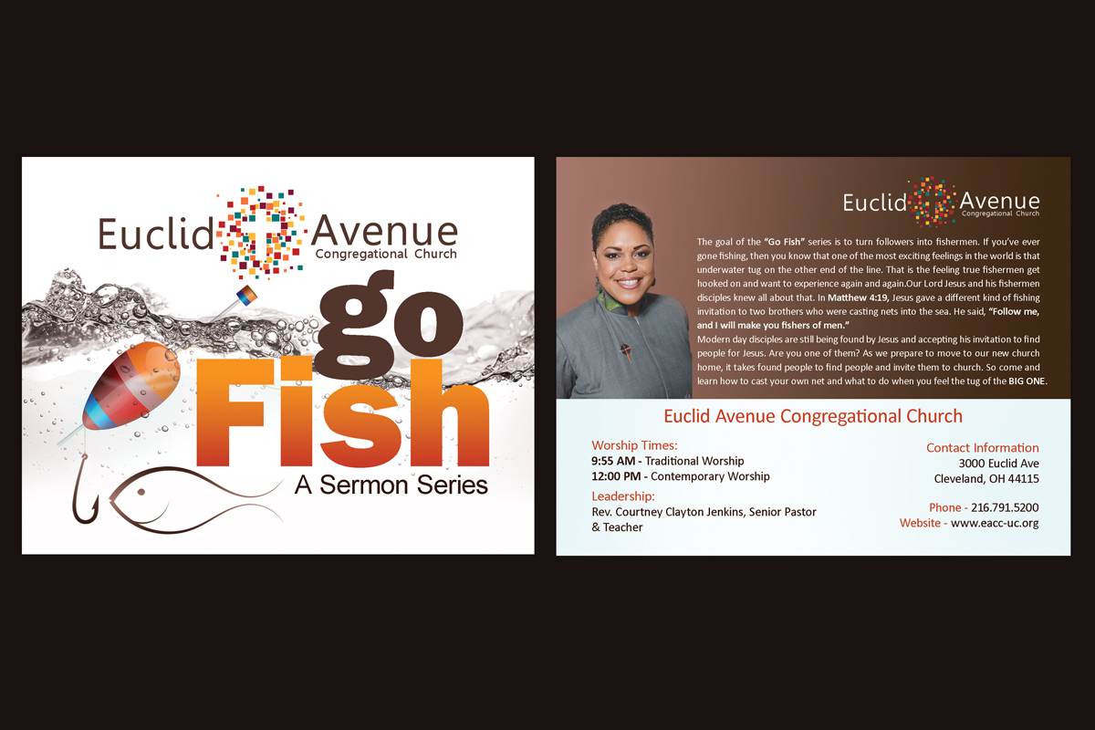 Design de Carte Postale par NatPearlDesigns pour Euclid Avenue Congregational Church | Design #3830128