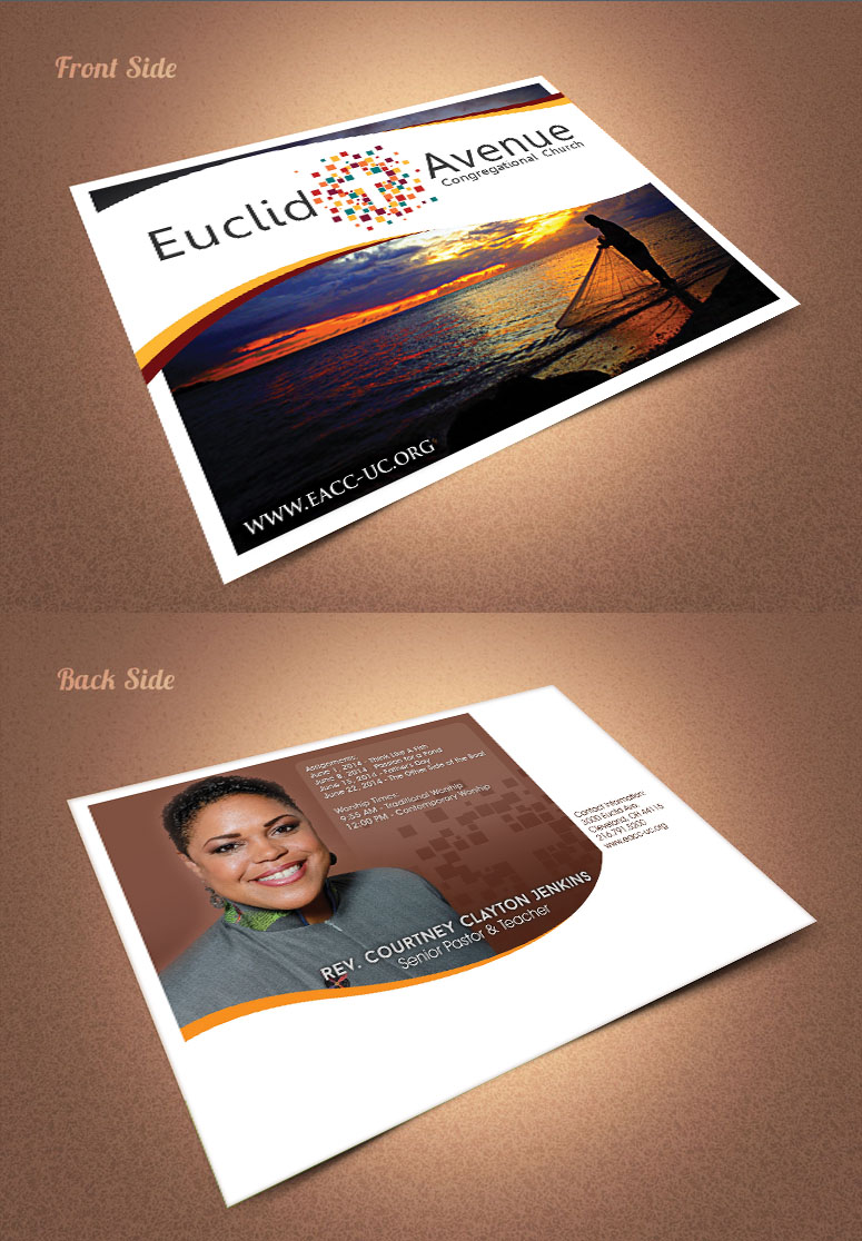 Postcard Design by PHDesign for Euclid Avenue Congregational Church | Design #3821123