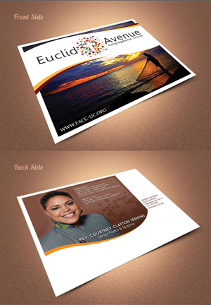 Diseño de Postal por PHDesign para Euclid Avenue Congregational Church | Diseño #3821123