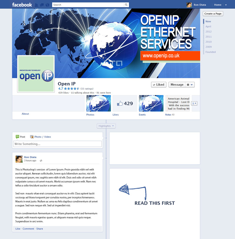 Design Twitter par rdesign12 pour OpenIP Ltd | Design #3840861