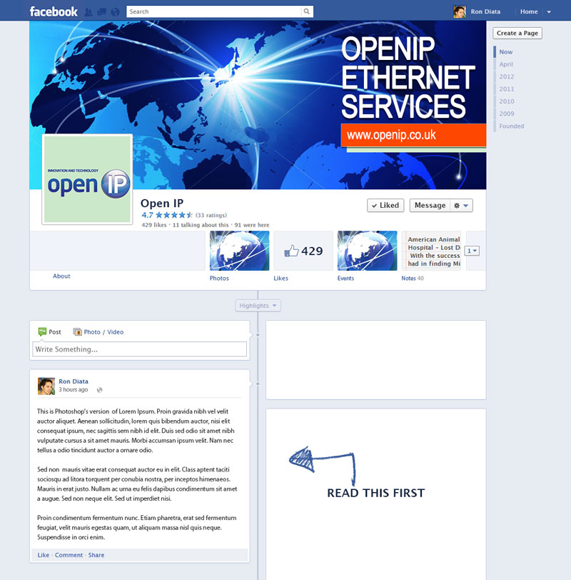 Design Twitter par rdesign12 pour OpenIP Ltd | Design #3840968