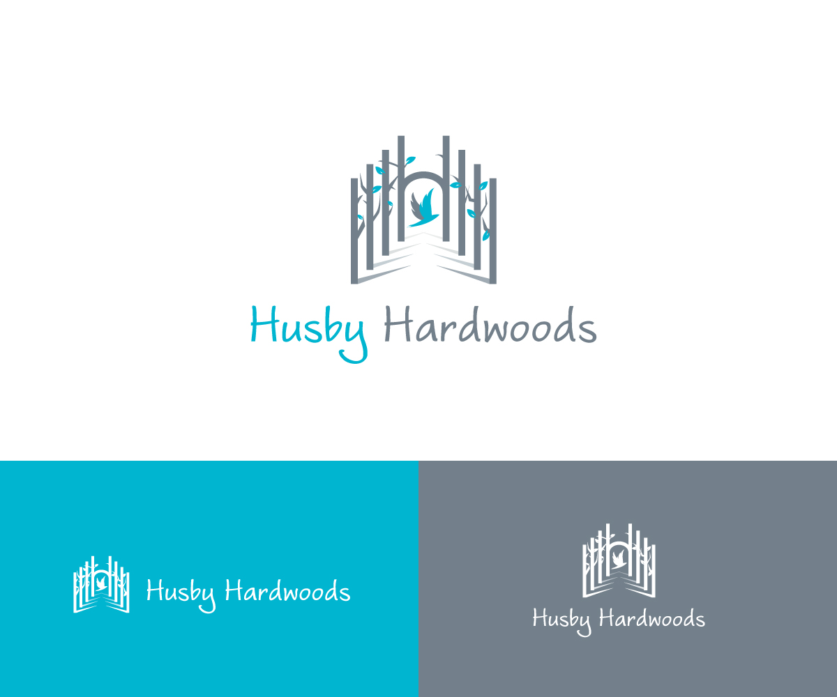 Logo Design by Intro Base for Husby Hardwoods | Design #3904343