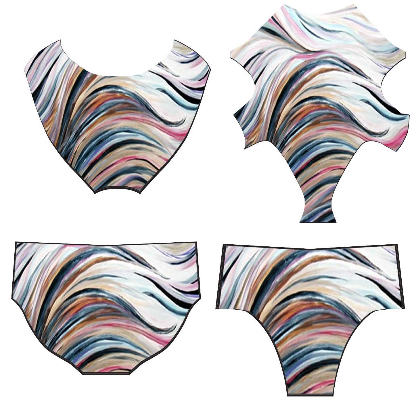 Graphic Design by touqeer21 for Q Swimwear | Design #3912920