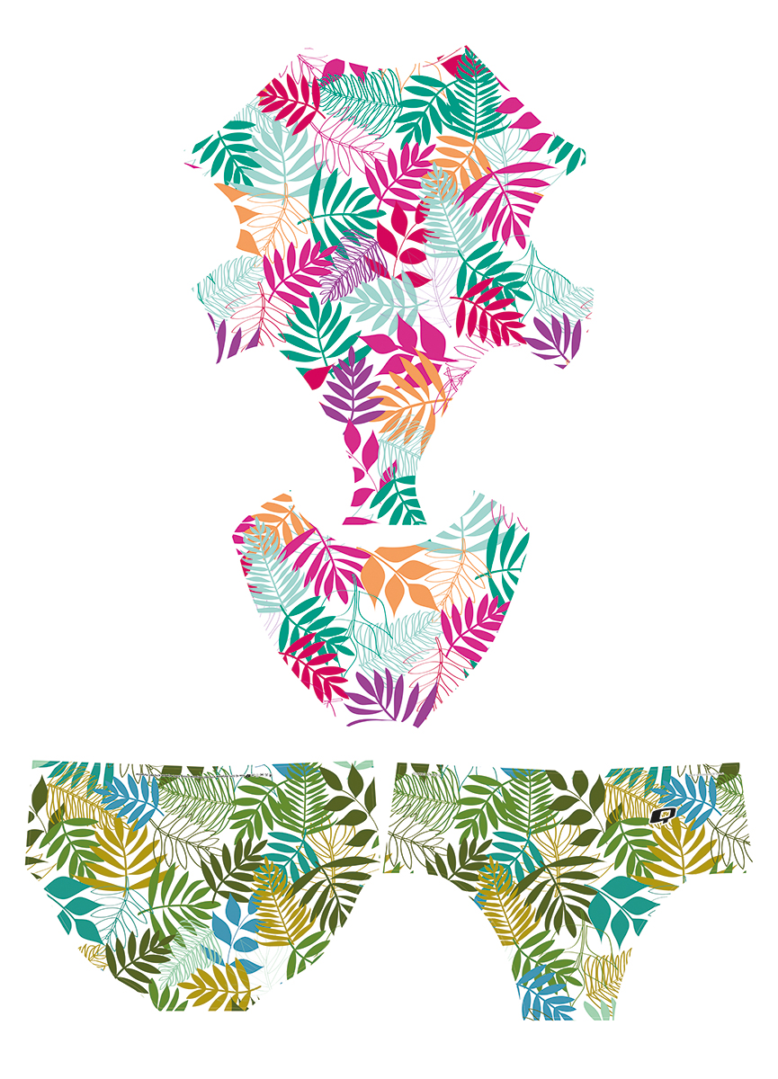 Graphic Design by Laura Irwin Illustration for Q Swimwear | Design #3876391