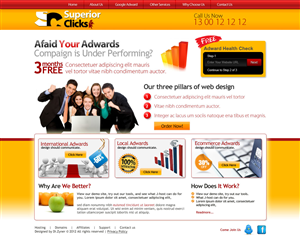 Web Design by umair.designer for Impact Clicks Pty Ltd | Design: #1026157