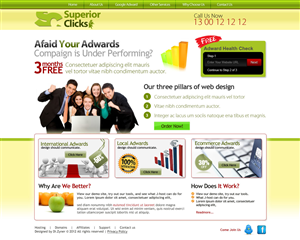 Web Design by umair.designer for Impact Clicks Pty Ltd | Design: #1043359
