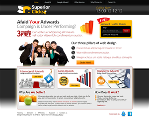 Web Design by umair.designer for Impact Clicks Pty Ltd | Design: #1043361