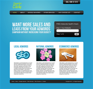 Web Design by ABG for Impact Clicks Pty Ltd | Design: #1019313
