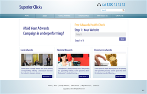 Web Design by pb for Impact Clicks Pty Ltd | Design: #1025906