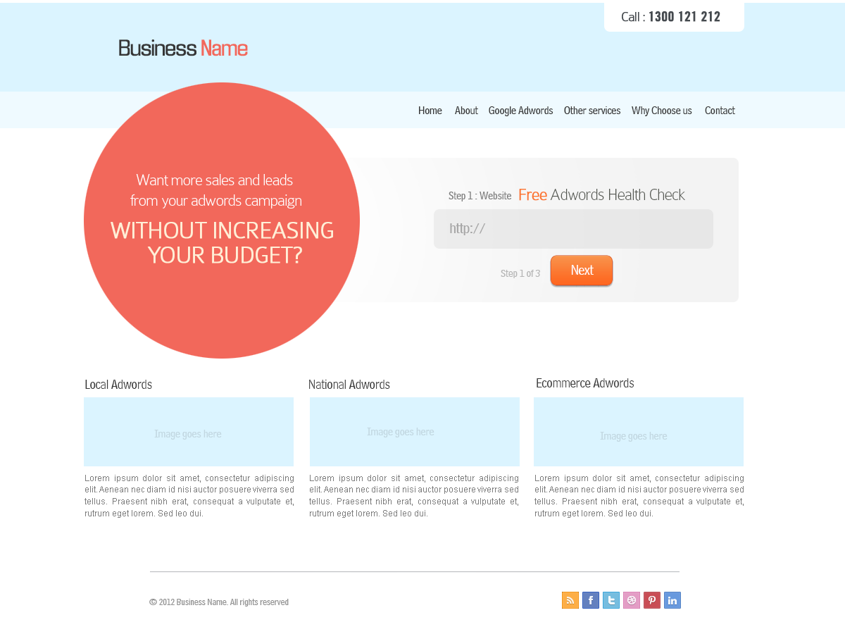 Web Design by jijesh for Impact Clicks Pty Ltd | Design #1021218