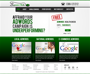 Web Design by TechWise for Impact Clicks Pty Ltd | Design: #1024029
