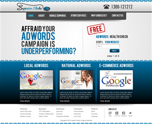 Web Design by TechWise for Impact Clicks Pty Ltd | Design: #1024036