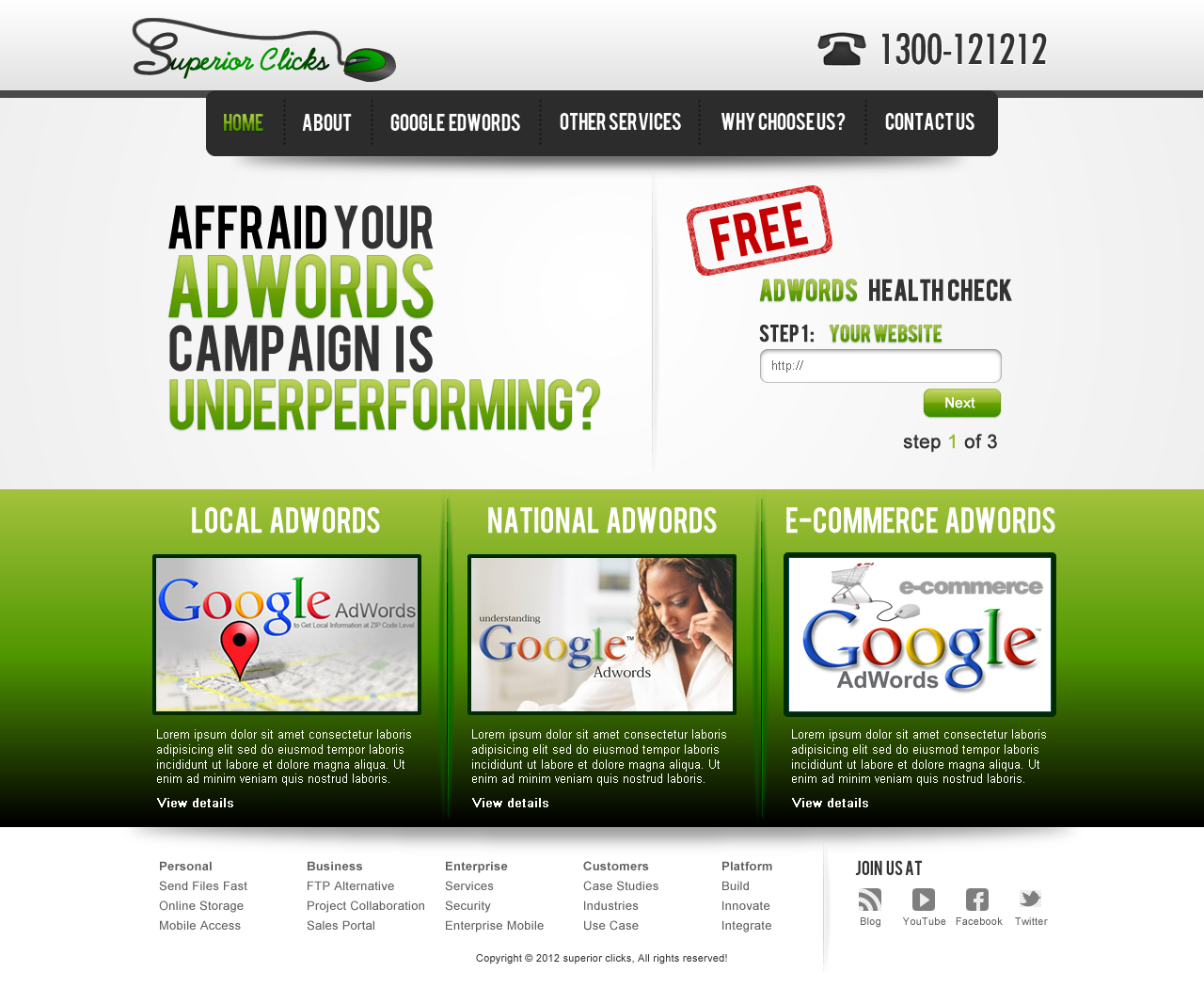 Web Design by TechWise for Impact Clicks Pty Ltd | Design #1028829