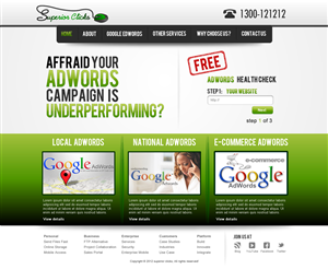 Web Design by TechWise for Impact Clicks Pty Ltd | Design: #1028829