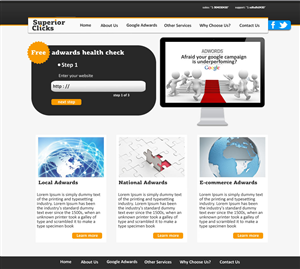 Web Design by VangelTzo for Impact Clicks Pty Ltd | Design: #1025189