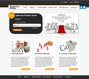 Web Design by VangelTzo for Impact Clicks Pty Ltd | Design: #1025222