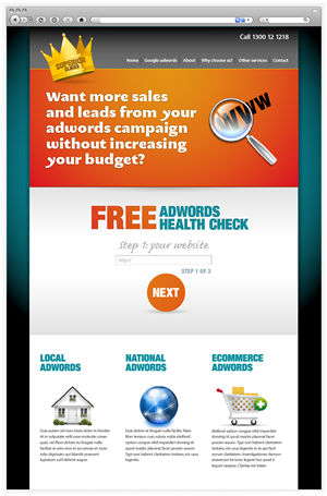 Web Design by kek balna for Impact Clicks Pty Ltd | Design: #1029652