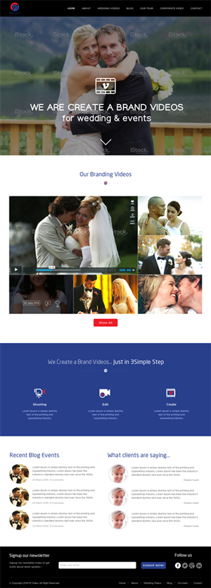 Wordpress Design by Mayank Patel