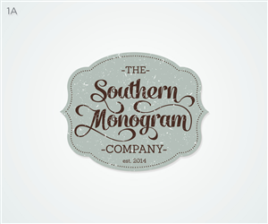 Logo Design by izvar for The Southern Monogram Company, LLC | Design: #3879536