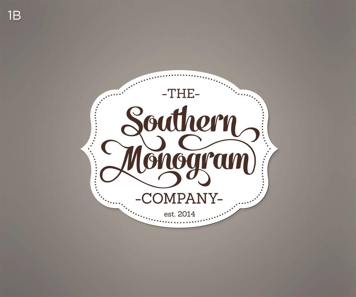 Logo Design by izvar for The Southern Monogram Company, LLC | Design #3879539