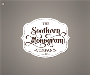 Logo Design by izvar for The Southern Monogram Company, LLC | Design: #3879539