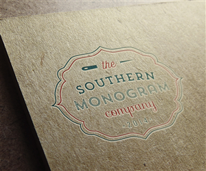Logo Design by MariannaY for The Southern Monogram Company, LLC | Design #3848933
