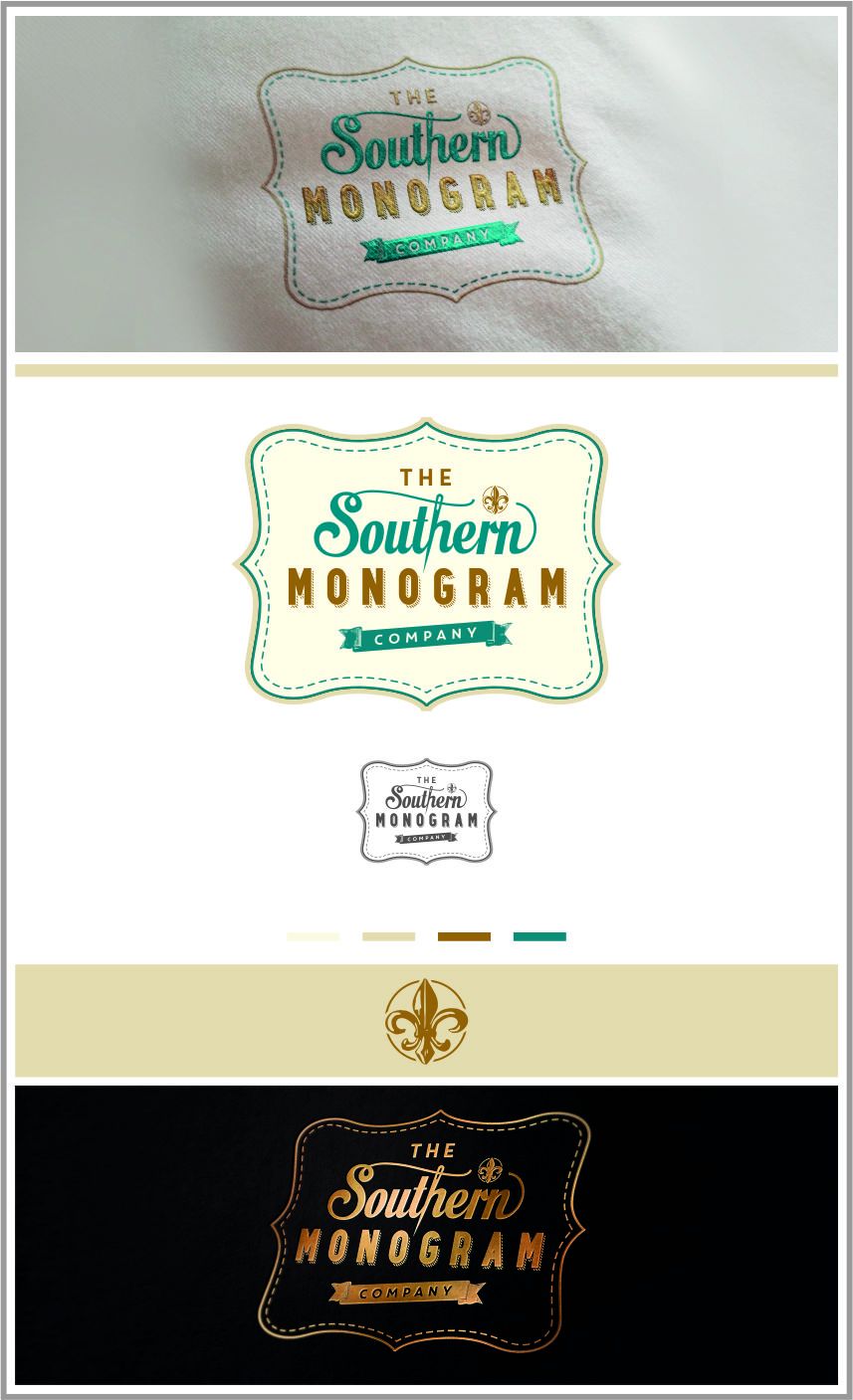 Logo Design by Zograf for The Southern Monogram Company, LLC | Design #3826909