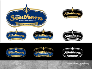 Logo Design by vladst2004 for The Southern Monogram Company, LLC | Design #3822590
