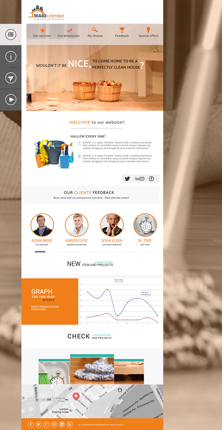 Web Design by adamhfarid for Maverick Web Video | Design #3839645