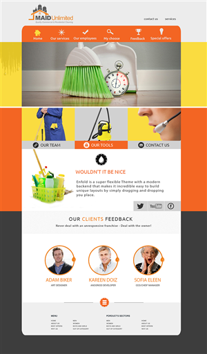 Web-Design von adamhfarid für Maverick Web Video | Design: #3839654